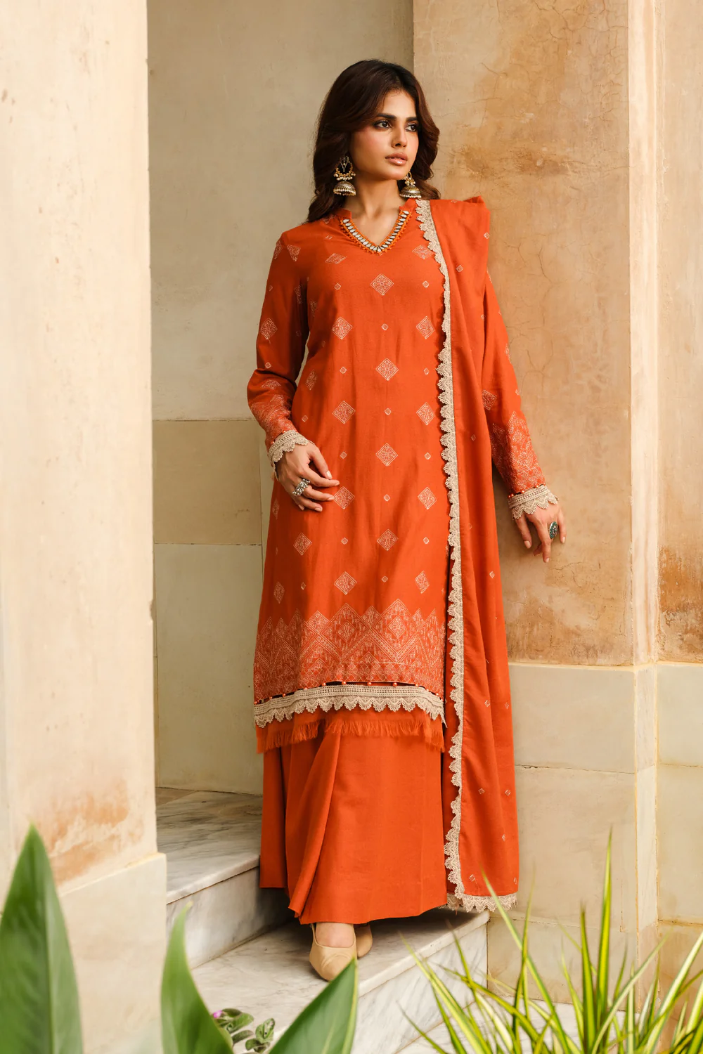 Bareeze 3pc Lawn Karandi Bareeze 3pc Lawn Karandi